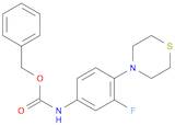 benzyl N-[3-fluoro-4-(thiomorpholin-4-yl)phenyl]carbamate