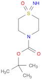 tert-butyl 1-imino-1-oxo-1(λ6)-thiomorpholine-4-carboxylate