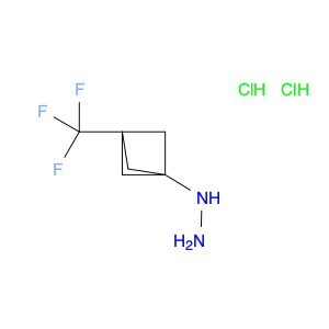 [3-(trifluoromethyl)bicyclo[1.1.1]pentan-1-yl]hydrazine dihydrochloride