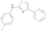 N-(4-Fluorophenyl)-4-phenyl-1,3-thiazol-2-amine