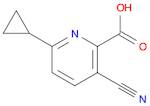 3-cyano-6-cyclopropylpyridine-2-carboxylic acid