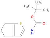 tert-butyl N-{4H,5H,6H-cyclopenta[b]thiophen-2-yl}carbamate