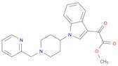 methyl 2-oxo-2-(1-{1-[(pyridin-2-yl)methyl]piperidin-4-yl}-1H-indol-3-yl)acetate