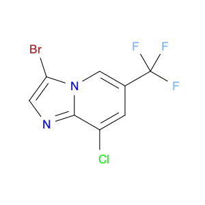 3-bromo-8-chloro-6-(trifluoromethyl)imidazo[1,2-a]pyridine