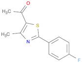 5-Acetyl-2-(4-fluorophenyl)-4-methylthiazole