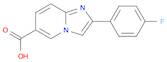 2-(4-Fluorophenyl)imidazo[1,2-a]pyridine-6-carboxylic acid