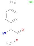 Methyl 2-amino-2-(4-methylphenyl)acetate hydrochloride