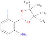 3-fluoro-2-(4,4,5,5-tetramethyl-1,3,2-dioxaborolan-2-yl)aniline