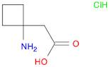 2-(1-aminocyclobutyl)acetic acid hydrochloride