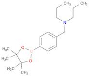 Dipropyl({[4-(tetramethyl-1,3,2-dioxaborolan-2-yl)phenyl]methyl})amine