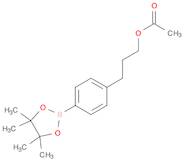 3-[4-(Tetramethyl-1,3,2-dioxaborolan-2-yl)phenyl]propyl Acetate