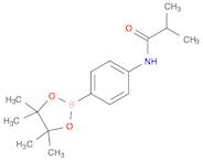 2-methyl-N-[4-(4,4,5,5-tetramethyl-1,3,2-dioxaborolan-2-yl)phenyl]propanamide