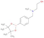 2-(Methyl(4-(4,4,5,5-tetramethyl-1,3,2-dioxaborolan-2-yl)benzyl)amino)ethanol