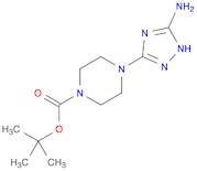 tert-Butyl 4-(5-amino-1H-1,2,4-triazol-3-yl)piperazine-1-carboxylate