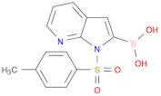 (1-Tosyl-1H-pyrrolo[2,3-b]pyridin-2-yl)boronic acid