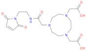 2,2'-(7-(2-((2-(2,5-Dioxo-2,5-dihydro-1H-pyrrol-1-yl)ethyl)amino)-2-oxoethyl)-1,4,7-triazonane-1...