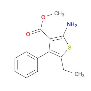 methyl 2-amino-5-ethyl-4-phenylthiophene-3-carboxylate