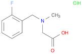 2-((2-Fluorobenzyl)(methyl)amino)acetic acid hydrochloride