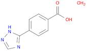 4-(1H-1,2,4-Triazol-5-yl)benzoic acid hydrate