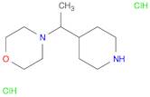 4-(1-(Piperidin-4-yl)ethyl)morpholine dihydrochloride