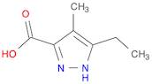 3-ethyl-4-methyl-1H-pyrazole-5-carboxylic acid