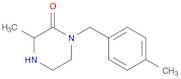 3-Methyl-1-(4-methylbenzyl)piperazin-2-one