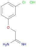 2-(3-Chlorophenoxy)ethanimidamide Hydrochloride