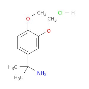 [1-(3,4-dimethoxyphenyl)-1-methylethyl]amine hydrochloride