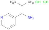 [2-Methyl-1-(3-pyridinyl)propyl]amine dihydrochloride