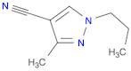 3-Methyl-1-propyl-1H-pyrazole-4-carbonitrile