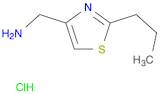 [(2-propyl-1,3-thiazol-4-yl)methyl]amine hydrochloride