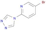 5-bromo-2-(4H-1,2,4-triazol-4-yl)pyridine