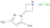 1-(azetidin-3-yl)-3,5-dimethyl-1H-pyrazole dihydrochloride