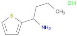 1-(Thiophen-2-yl)butan-1-amine hydrochloride