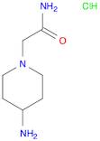 2-(4-amino-1-piperidinyl)acetamide dihydrochloride