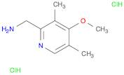 1-(4-methoxy-3,5-dimethylpyridin-2-yl)methanamine dihydrochloride