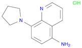 8-(1-pyrrolidinyl)-5-quinolinamine dihydrochloride