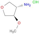 rel-(3S,4R)-4-Methoxytetrahydrofuran-3-amine hydrochloride