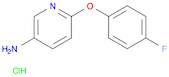 6-(4-Fluorophenoxy)pyridin-3-amine hydrochloride