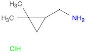 [(2,2-dimethylcyclopropyl)methyl]amine hydrochloride