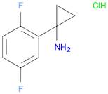 [1-(2,5-Difluorophenyl)cyclopropyl]amine hydrochloride