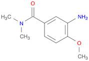 3-amino-4-methoxy-N,N-dimethylbenzamide