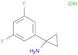 [1-(3,5-difluorophenyl)cyclopropyl]amine hydrochloride