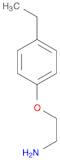 [2-(4-Ethylphenoxy)ethyl]amine