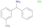 [(3-methylphenyl)(phenyl)methyl]amine hydrochloride