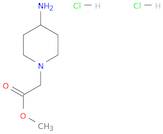 Methyl 2-(4-aminopiperidin-1-yl)acetate dihydrochloride