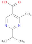 2-Isopropyl-4-methylpyrimidine-5-carboxylic acid