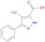 4-methyl-3-phenyl-1H-pyrazole-5-carboxylic acid