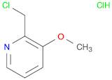 2-(chloromethyl)-3-methoxypyridine hydrochloride