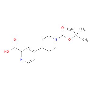 4-[1-(Tert-butoxycarbonyl)-4-piperidinyl]-2-pyridinecarboxylic acid